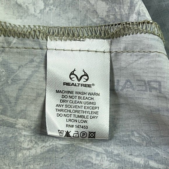 Realtree Edge Mens Hunting Shirt Brown Camouflage Pockets Short Sleeve XXL New - Picture 11 of 12